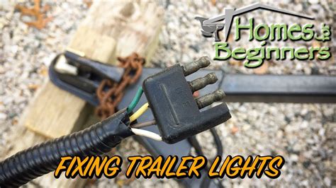 trailer junction box led won't work|trailer brake light fix.